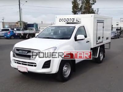 Isuzu mini 4x4 pickup refrigerated van truck for sale