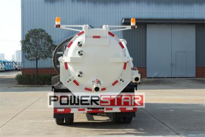 Isuzu 3 cbm pressure vacuum suction truck