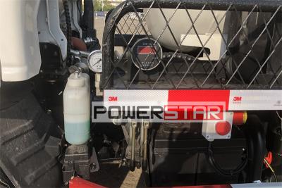 Isuzu 3 cbm pressure vacuum suction truck