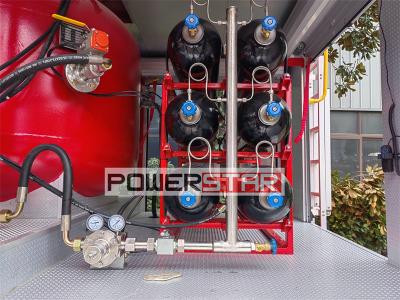 Isuzu NKR mini nitrogen fire truck