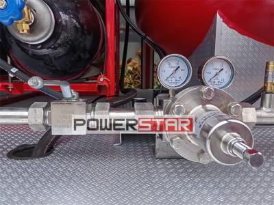 Isuzu NKR mini nitrogen fire truck