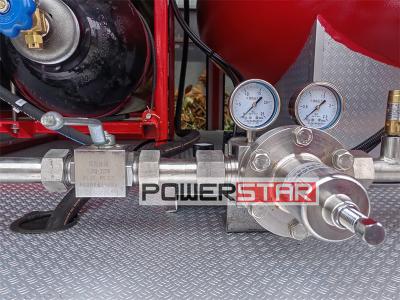 Isuzu NKR mini nitrogen fire truck