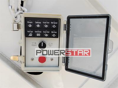 Isuzu 6HK1 engine rear loader garbage truck