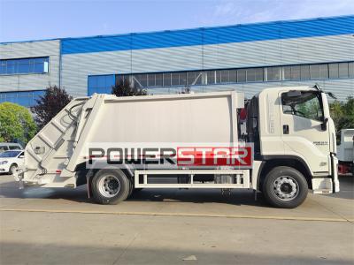 Isuzu 6HK1 engine rear loader garbage truck