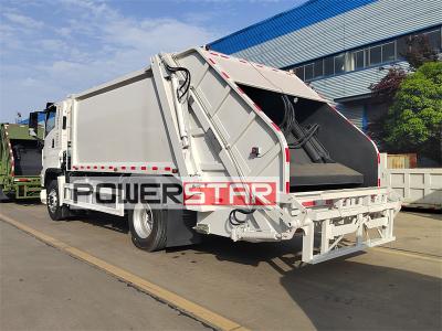 Isuzu 6HK1 engine rear loader garbage truck