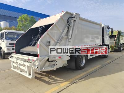 Isuzu 6HK1 engine rear loader garbage truck