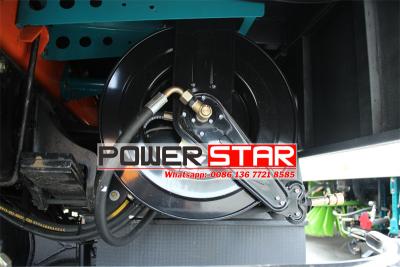 Isuzu 10,000 liters truck mounted vacuum road sweeper