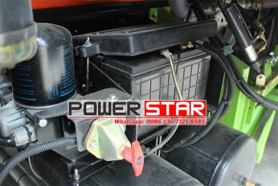 Isuzu 10,000 liters truck mounted vacuum road sweeper