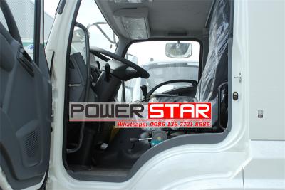 Isuzu 10,000 liters truck mounted vacuum road sweeper