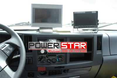 Isuzu 10,000 liters truck mounted vacuum road sweeper