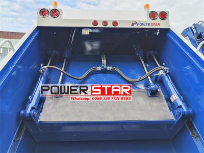 Isuzu giga 6UZ1 engine rear loader recycling truck