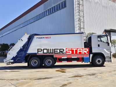 Isuzu giga 6UZ1 engine rear loader recycling truck