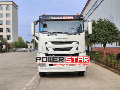 Isuzu giga 6UZ1 engine rear loader recycling truck