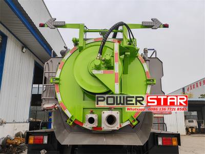 Isuzu FTR 4KH1 Engine combination vacuum jetter