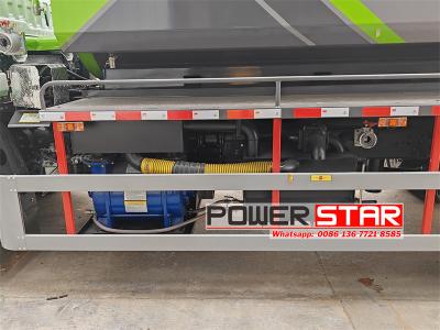 Isuzu FTR 4KH1 Engine combination vacuum jetter