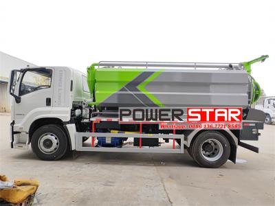 Isuzu FTR 4KH1 Engine combination vacuum jetter
