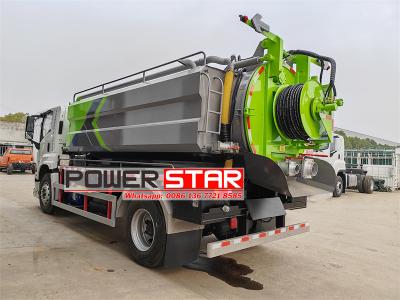 Isuzu FTR 4KH1 Engine combination vacuum jetter