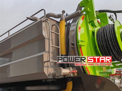 Isuzu FTR 4KH1 Engine combination vacuum jetter