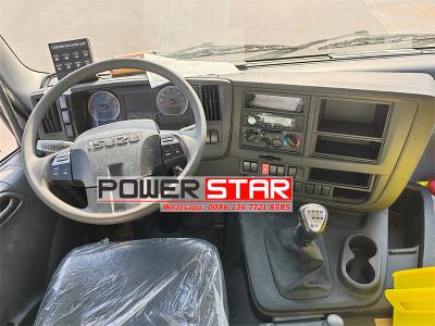 North America Isuzu 10 wheel rear loader garbage truck