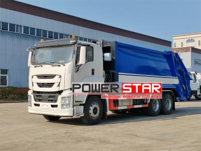 Philippine Isuzu 10 wheel rear loader garbage truck