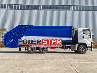 Philippine Isuzu 10 wheel rear loader garbage truck