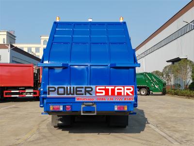 Philippine Isuzu 10 wheel rear loader garbage truck