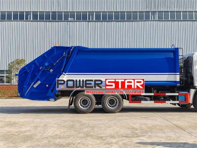 Philippine Isuzu 10 wheel rear loader garbage truck