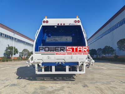 North America Isuzu 10 wheel rear loader garbage truck