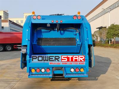 Isuzu 8 cbm split rear loader garbage truck