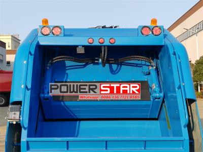 Isuzu 8 cbm split rear loader garbage truck