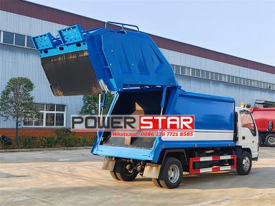 Isuzu 8 cbm split rear loader garbage truck