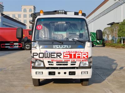 Isuzu 8 cbm split rear loader garbage truck