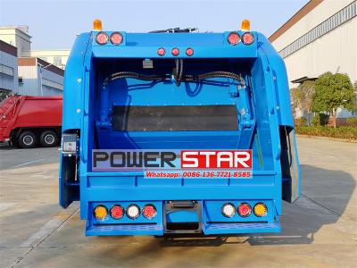 Isuzu 8 cbm split rear loader garbage truck