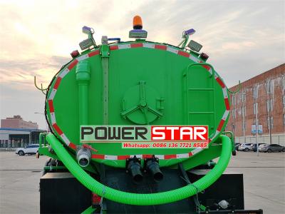 Isuzu 8,000 liters gully sucker vacuum truck