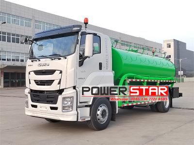 Isuzu 8,000 liters gully sucker vacuum truck
