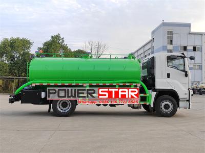 Isuzu 8,000 liters gully sucker vacuum truck