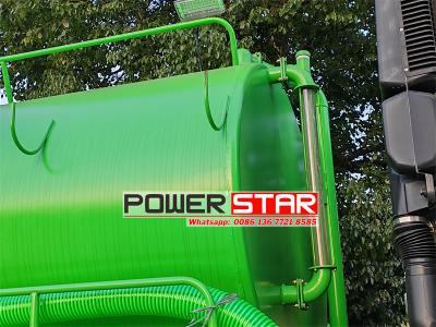 Isuzu 8,000 liters gully sucker vacuum truck