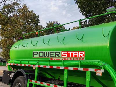 Isuzu 8,000 liters gully sucker vacuum truck