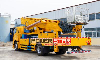 Isuzu GIGA FTR 45m man basket lift truck