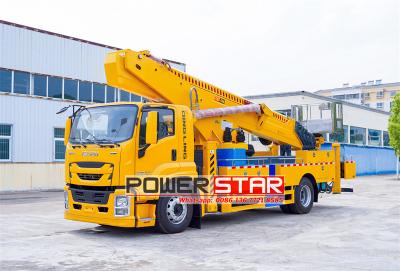 Isuzu GIGA FTR 45m man basket lift truck