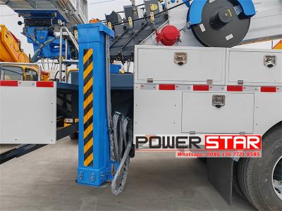 Isuzu truck mounted 45 m aerial work platform