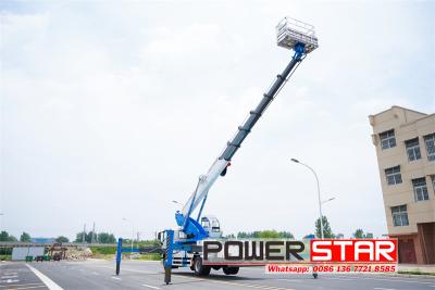 Isuzu truck mounted 45 m aerial work platform
