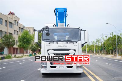 Isuzu truck mounted 45 m aerial work platform