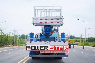 Isuzu truck mounted 45 m aerial work platform