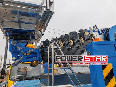Isuzu truck mounted 45 m aerial work platform