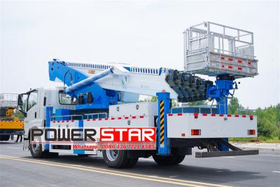 Isuzu truck mounted 45 m aerial work platform