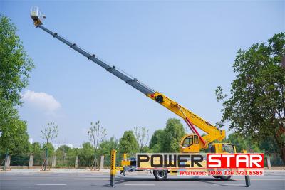 Albania Isuzu high platform truck with insulated bucket