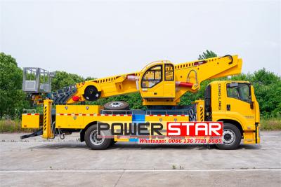 Albania Isuzu high platform truck with insulated bucket