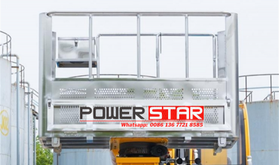 Albania Isuzu high platform truck with insulated bucket