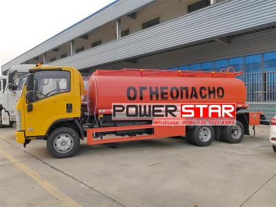 Isuzu 700P 10000 liters fuel delivery tanker truck